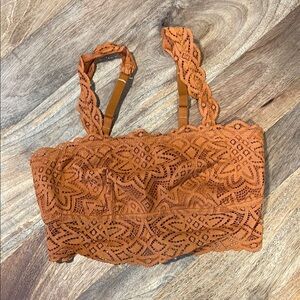 Lace Bralette in Orange